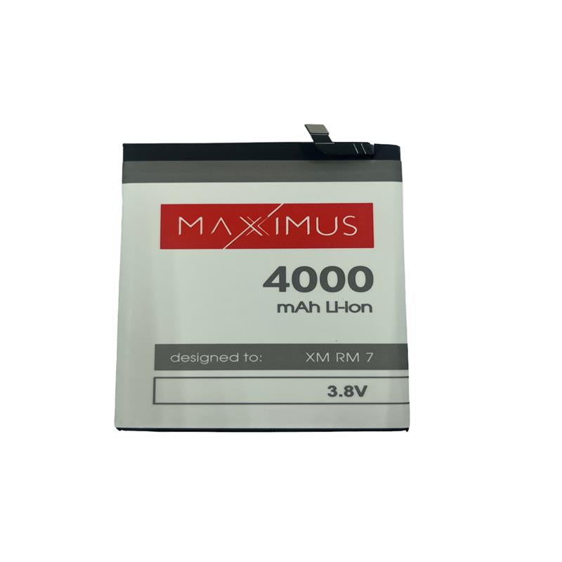 BATTERY MAXXIMUS XIAOMI REDMI 7 4000mAh BN46