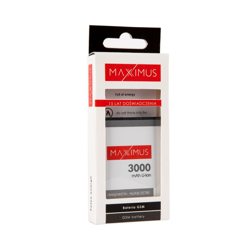Batterie Maxximus pour Huawei E5785 — 3000mAh modem HB824666RBC