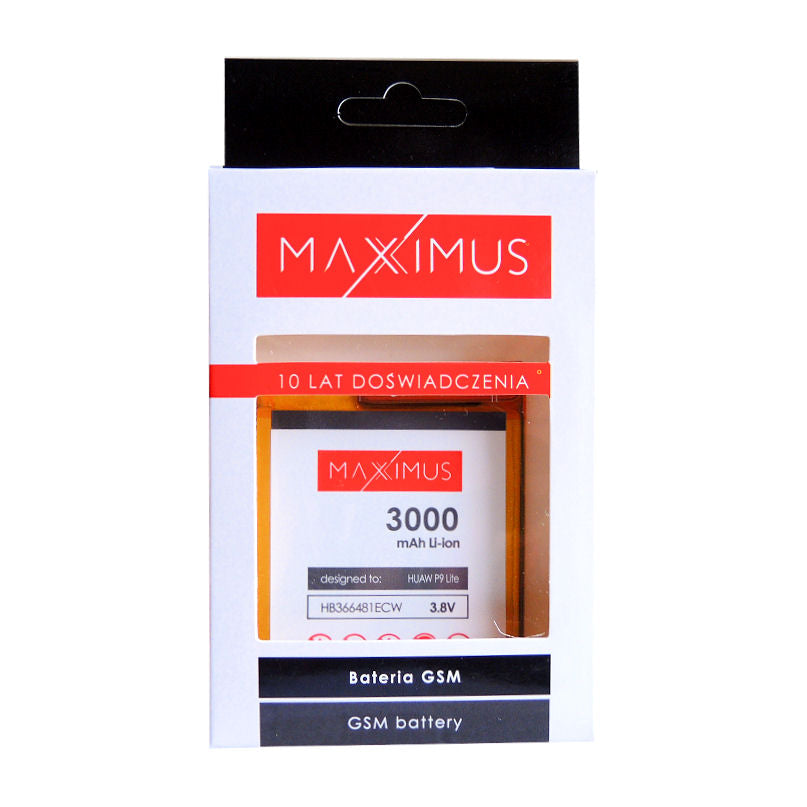 BATTERY MAXXIMUS HUAWEI P9 Lite 3000mAh HB366481ECW