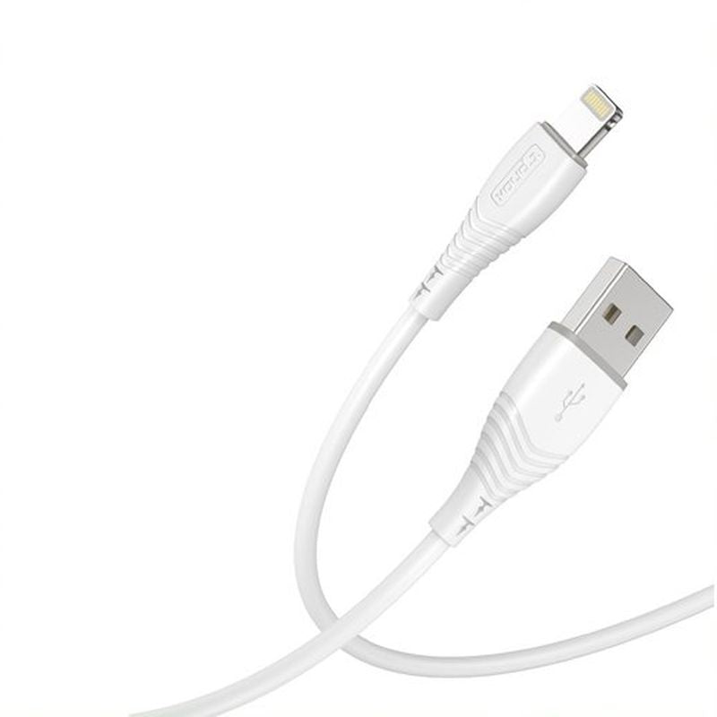 CABLE T-PHOX NATURE LIGHTNING WHITE 1.2M 3A