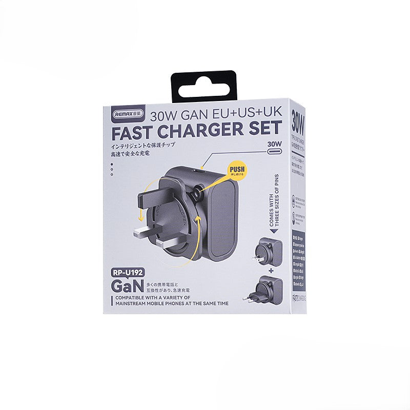 Chargeur de voyage Remax RP-U192 30W multistandard