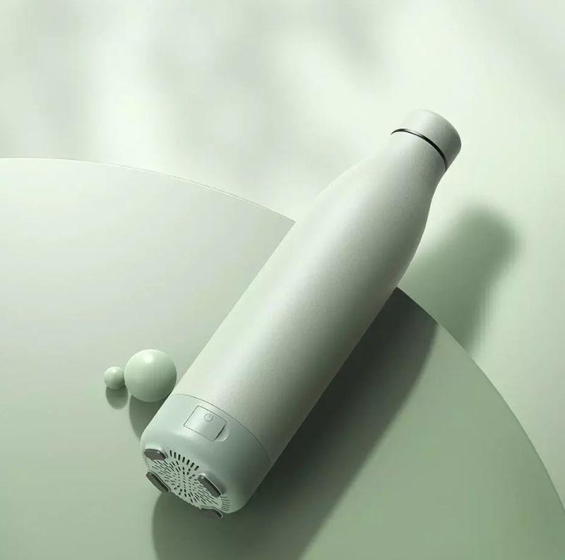 THERMOS WITH WIRELESS SPEAKER 500ML RB-M5 BLUETOOTH 5.0 GREEN/GREEN