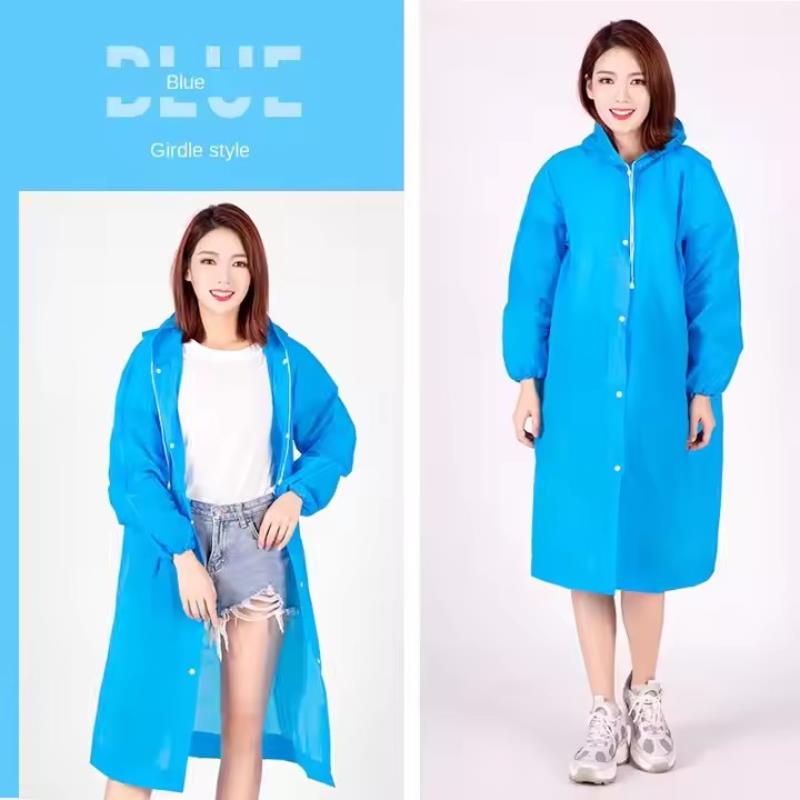 RAINPROOF COAT (ONE SIZE) BLUE
