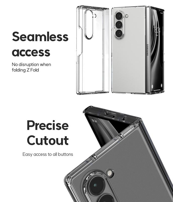 MERCURY HARD PC CASE SAMSUNG Z FOLD 6 CLEAR