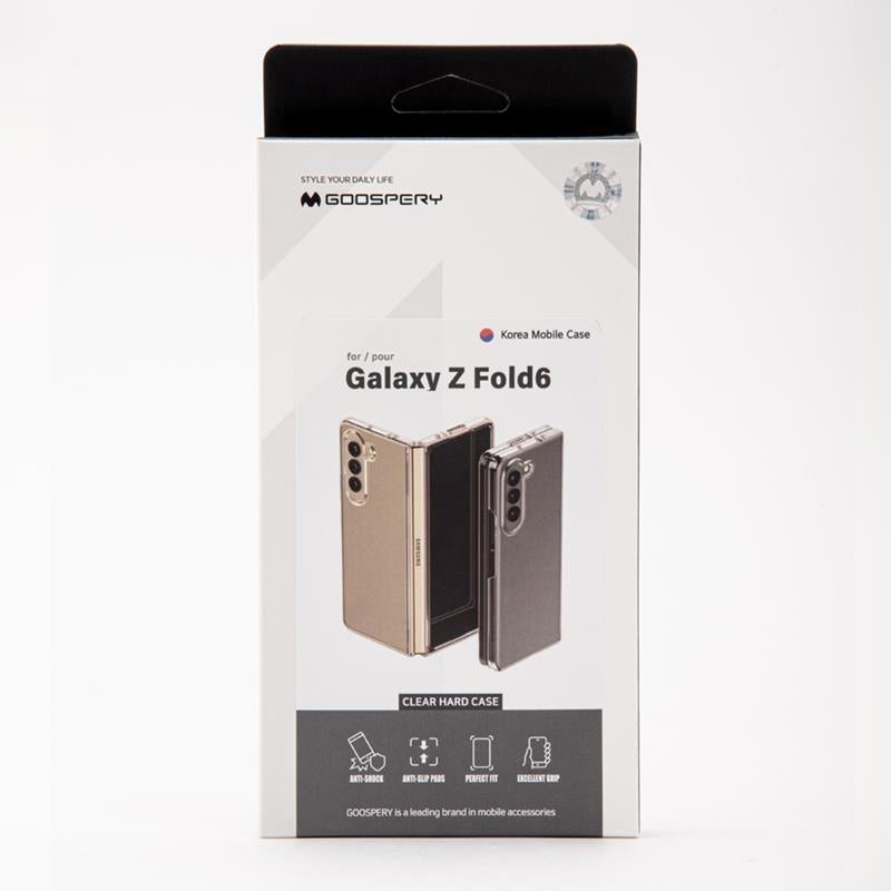 MERCURY HARD PC CASE SAMSUNG Z FOLD 6 CLEAR