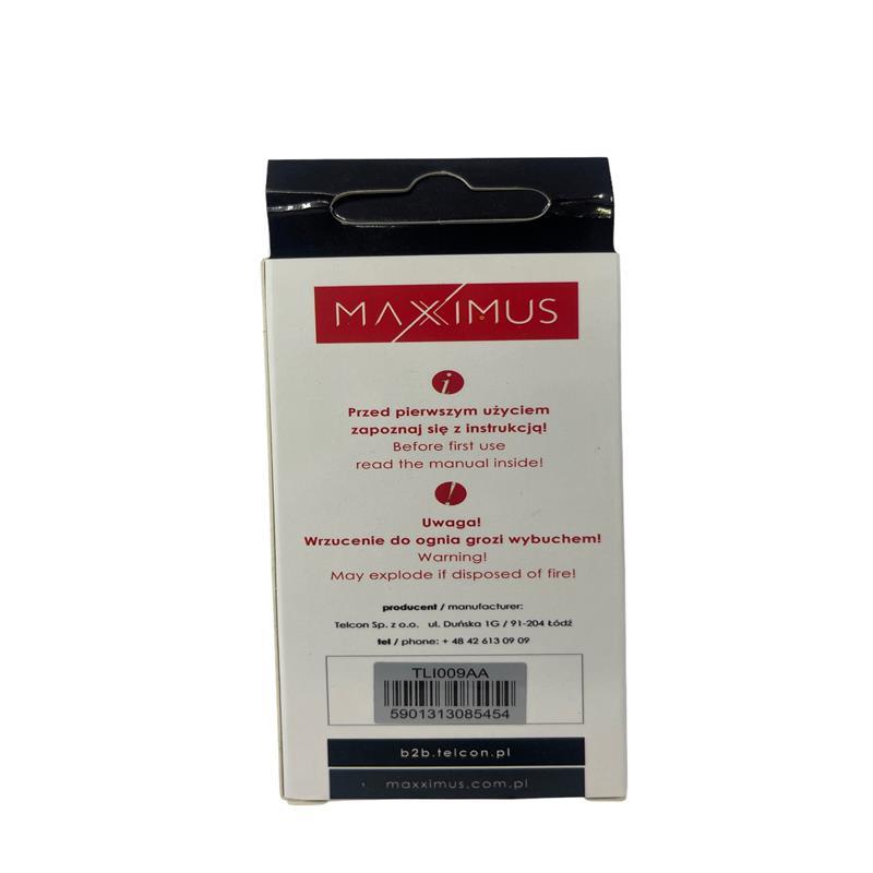 BATTERY MAXXIMUS ALCATEL TLI009AA 900-950mAh TLI009AA