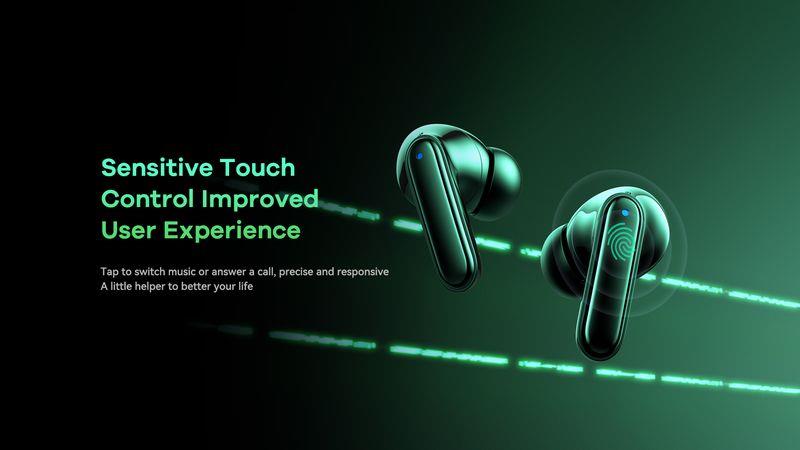 HEADPHONES BLUETOOTH REMAX TWS G1 GAME BUDS BLACK