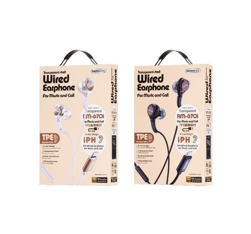 HEADPHONES REMAX RM-670i BLACK