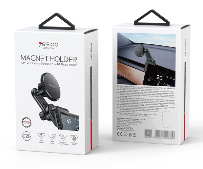 YESIDO MAGNETIC CAR HOLDER C213 BLACK