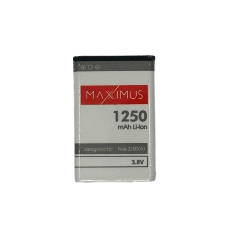 Batterie Maxximus pour Nokia 3100 — 1250mAh Li-Ion BL-5C