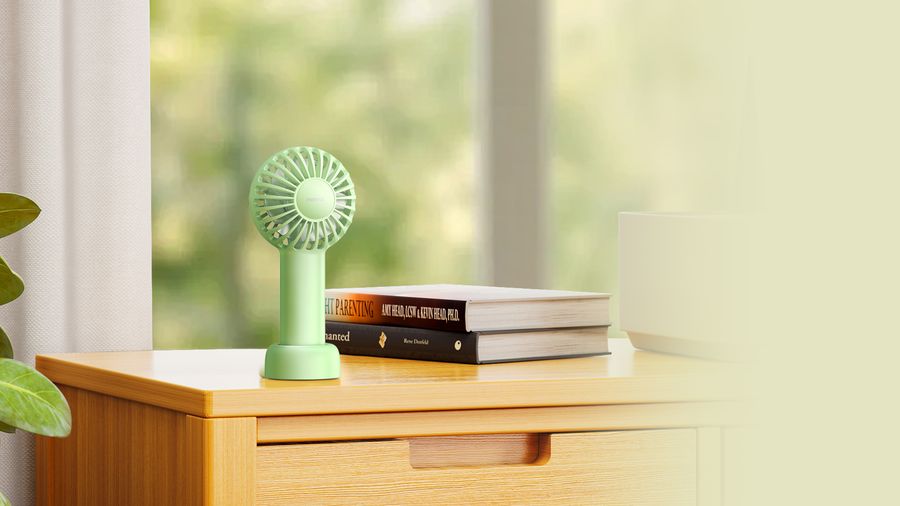 MINI FAN REMAX PRO BOBBOL F33 – WHITE