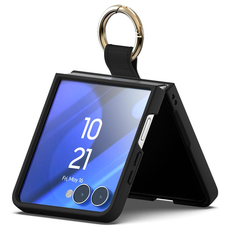 MERCURY GOLD RING CASE SAMSUNG GALAXY Z FLIP7, BLACK