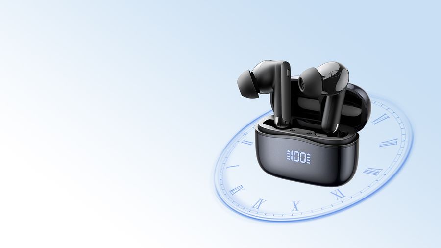 REMAX BLUETOOTH HEADPHONES TWS JZ01 5.4 ANC ENC WHITE