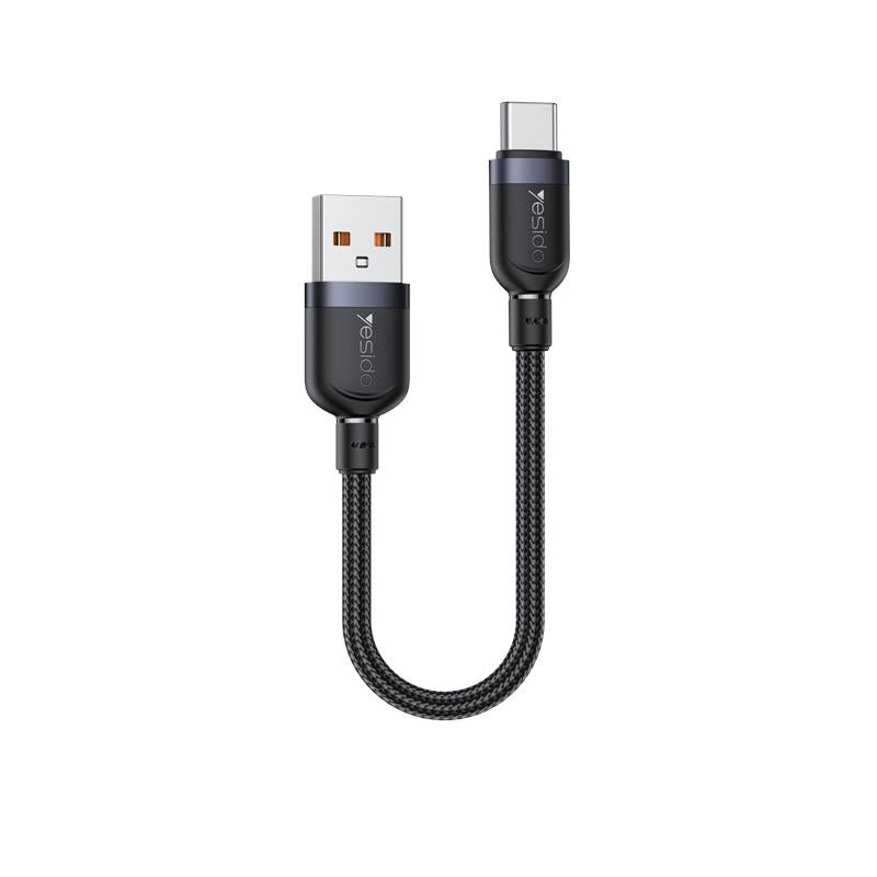 YESIDO CABLE CA131C 18W USB/TYPE-C 0,3M 2.4A BLACK