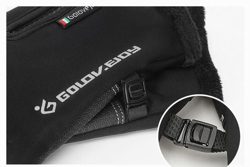 WINTER SPORT SMARTPHONE GLOVES - INSULATED BLACK