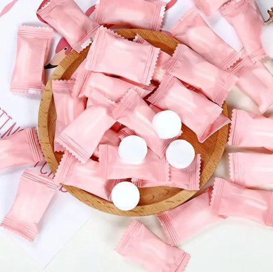 DISPOSABLE WIPES/TOWEL UNSCENTED TABLET 20PCS