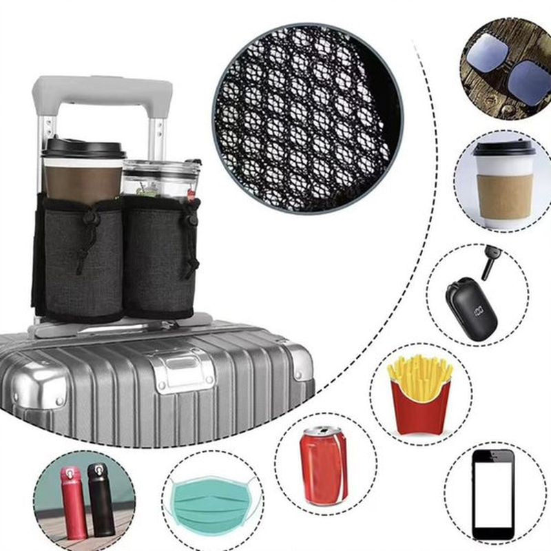 LUGGAGE CUP HOLDER BLACK