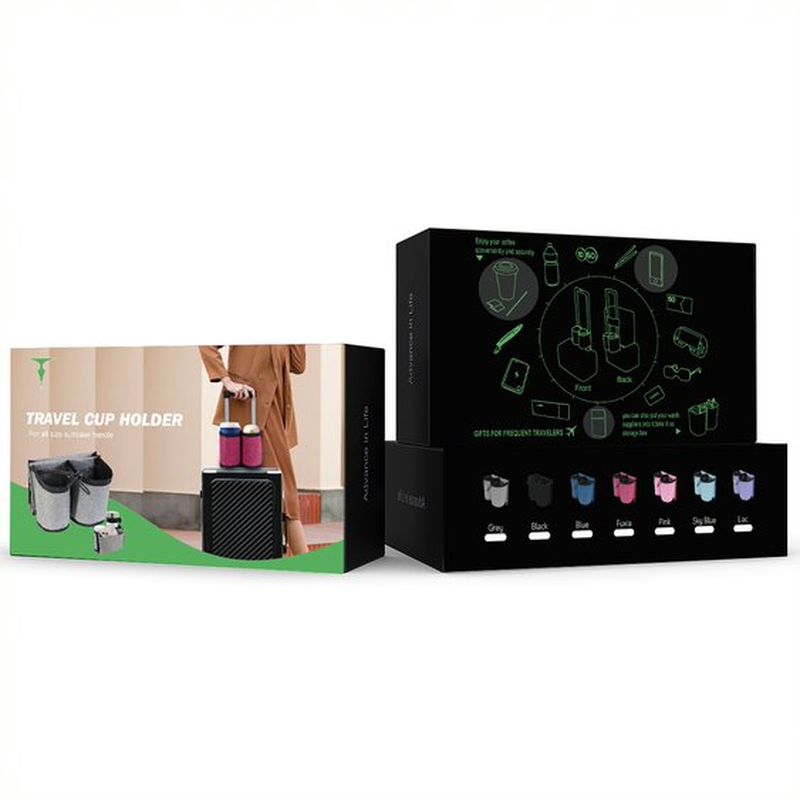 LUGGAGE CUP HOLDER BLACK