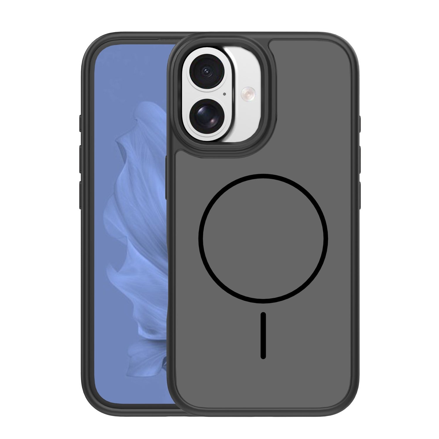 Coque Frame Thin Mag TFO pour iPhone 16 6,1" noir
