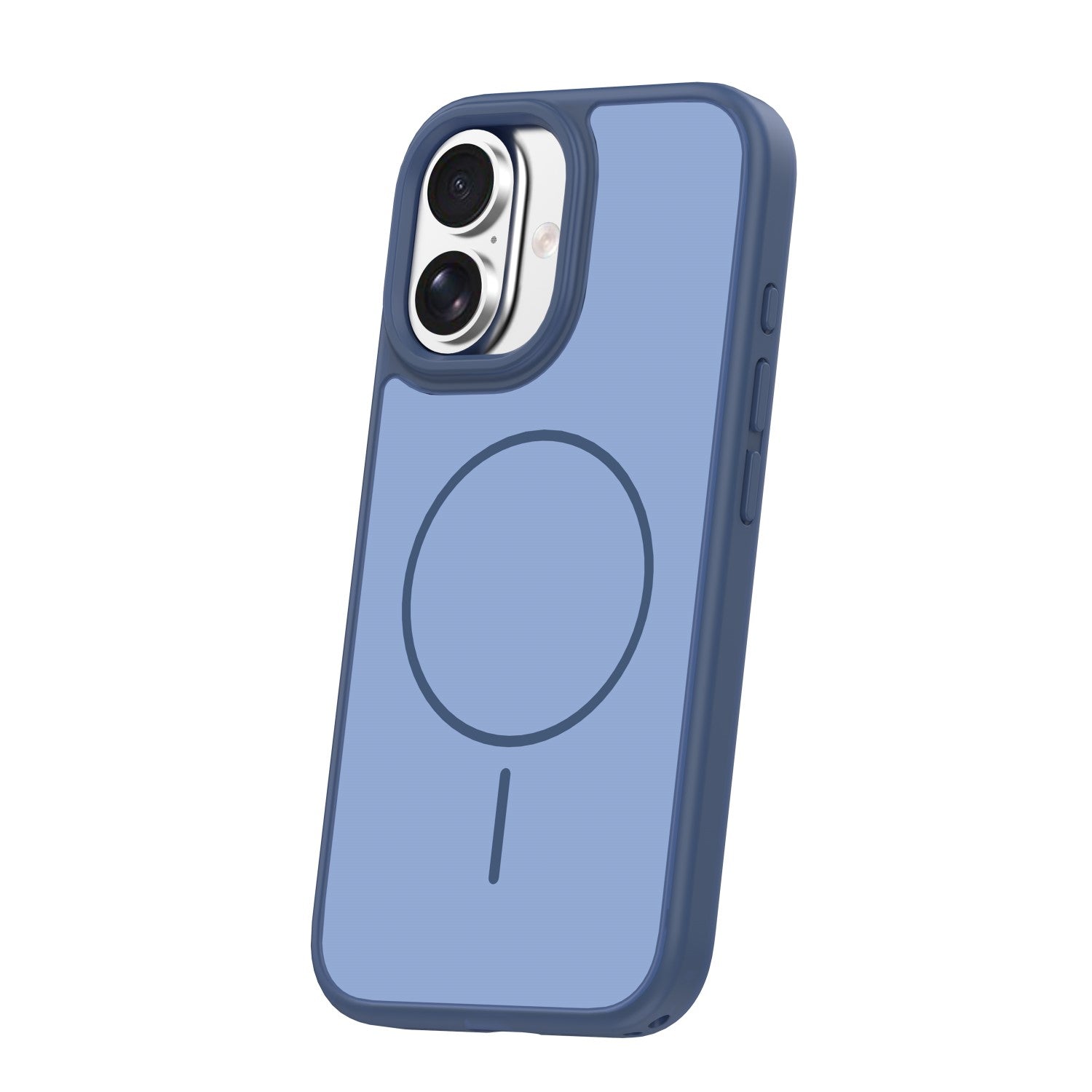 Coque Frame Thin Mag TFO iPhone 16 6,1" bleu