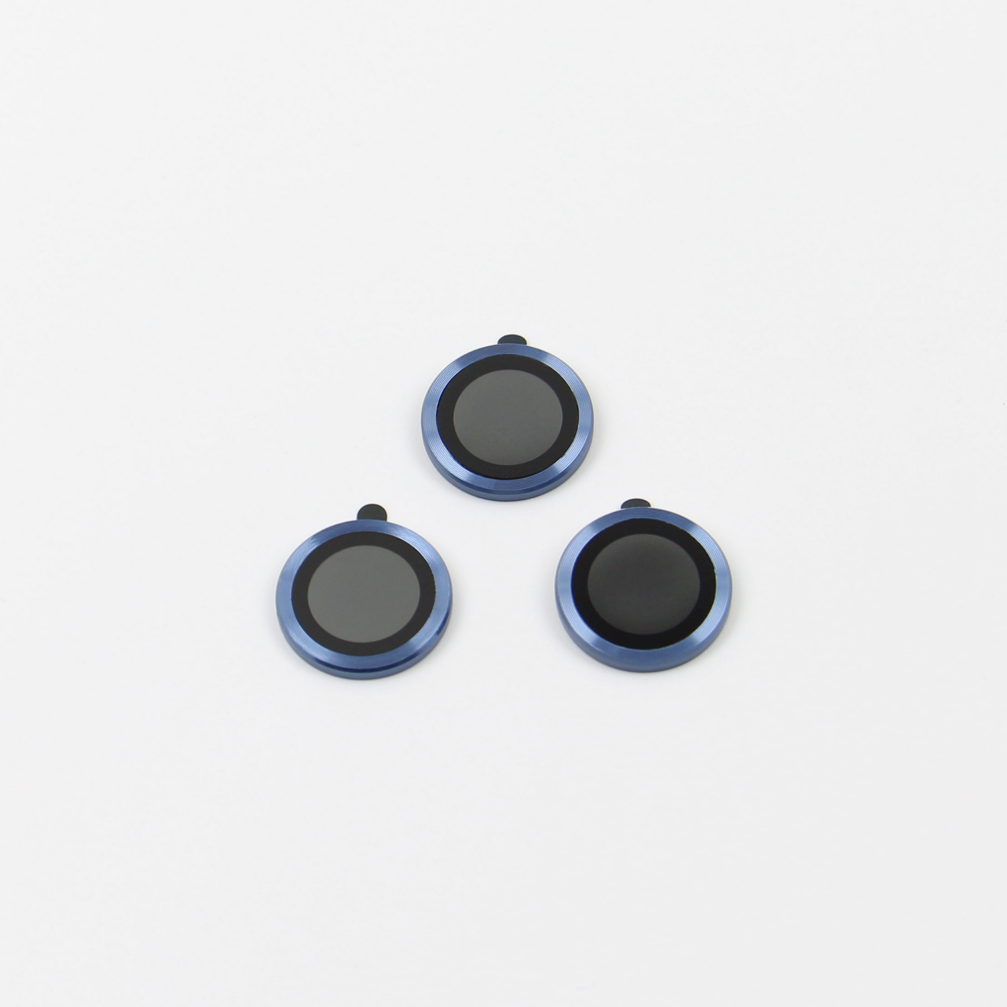 Set of lens glasses for iPhone 17 Pro Max dark blue