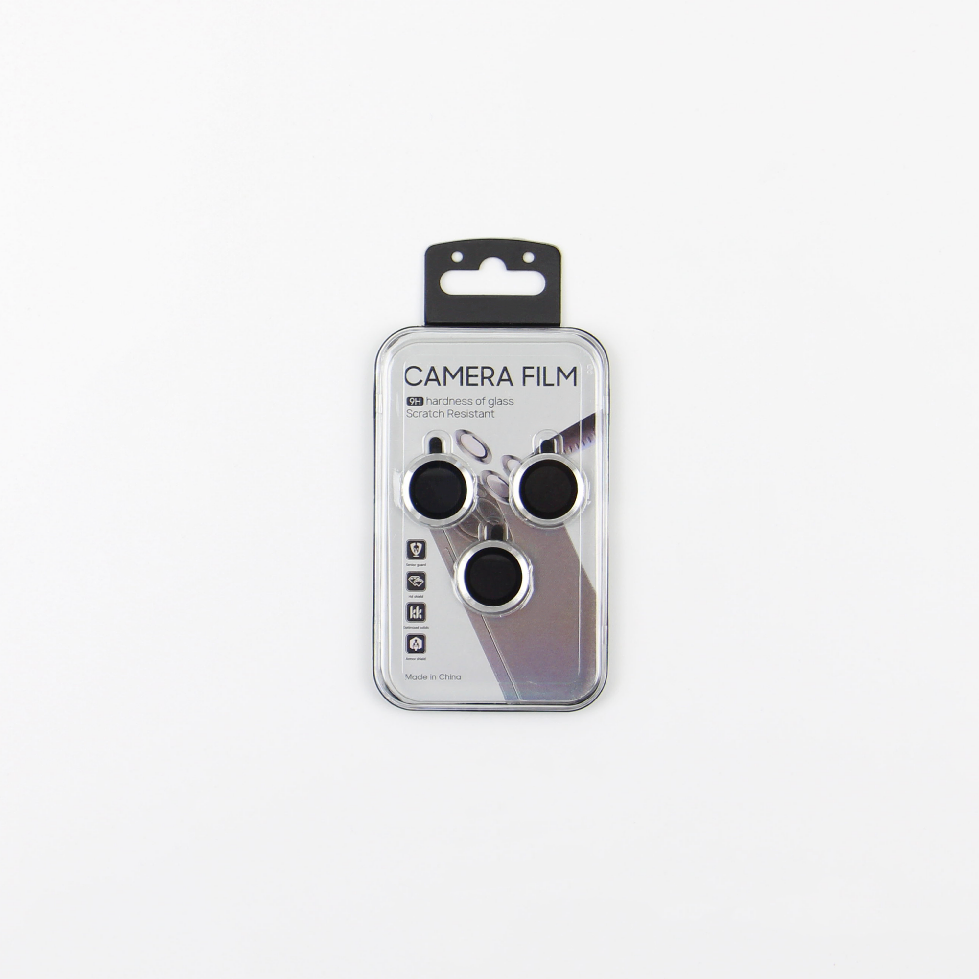 Set of lens glasses for iPhone 18 Pro Max silver
