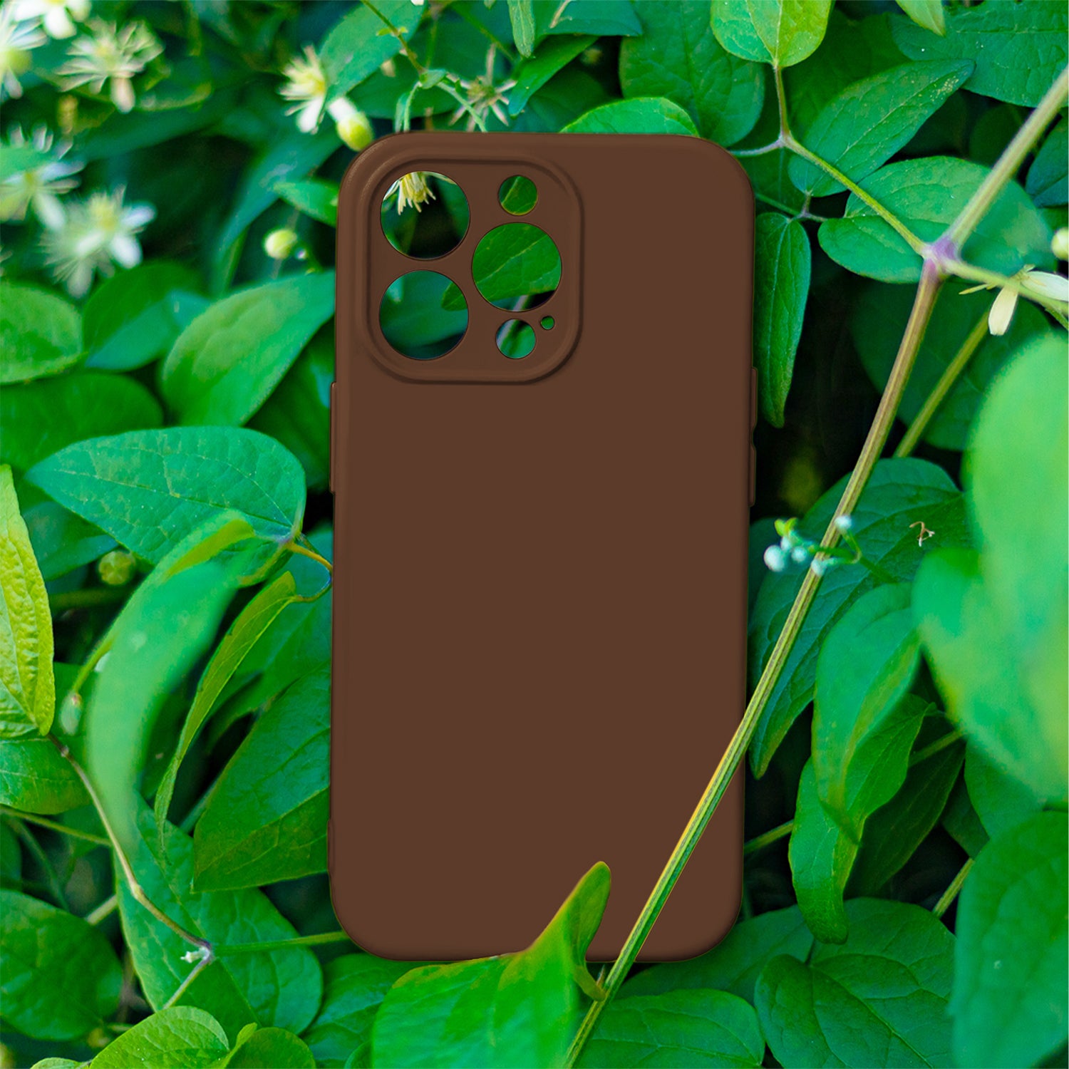 Silicon case for Samsung Galaxy A36 5G brown