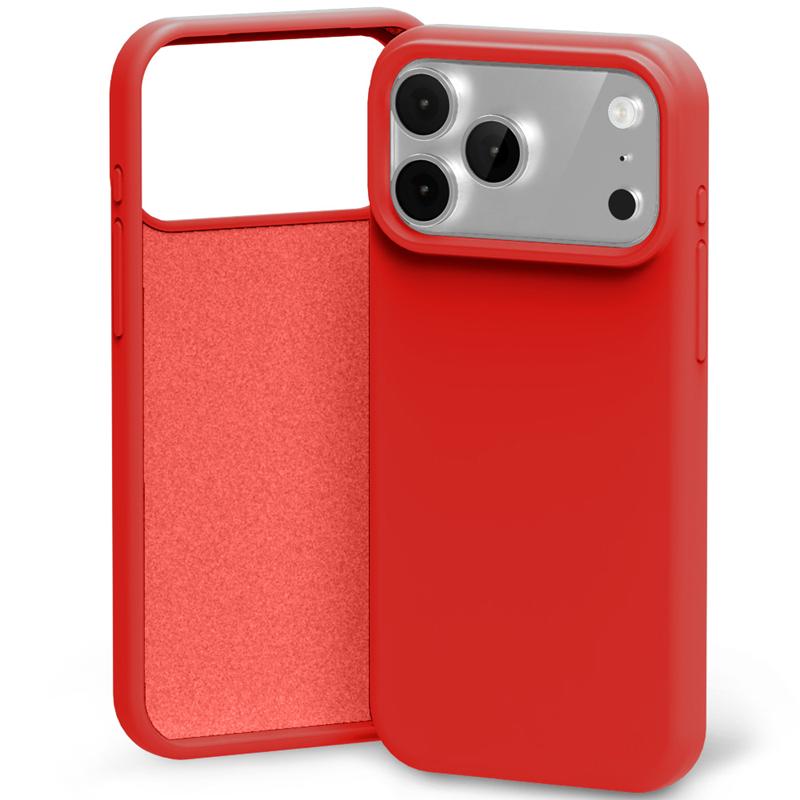 Etui Mercury Silicone do iPhone 17 Pro Max / 18 Pro Max czerwony
