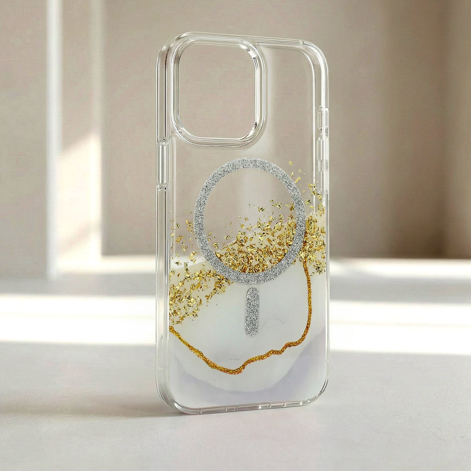 Coque Epoxy Mag pour iPhone 11 blanc