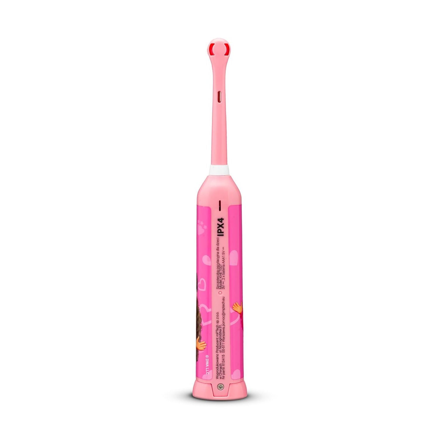 Gabby's Dollhouse oscillating children's toothbrush pink