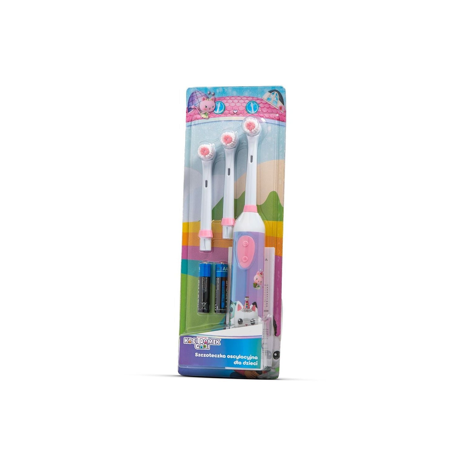 Gabby's Dollhouse oscillating children's toothbrush white