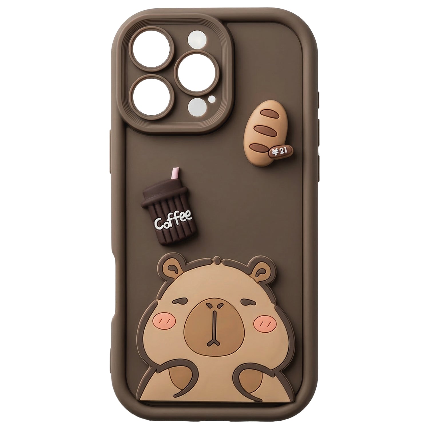 Ultra Trendy 3D case for Samsung Galaxy S26 Plus capybara