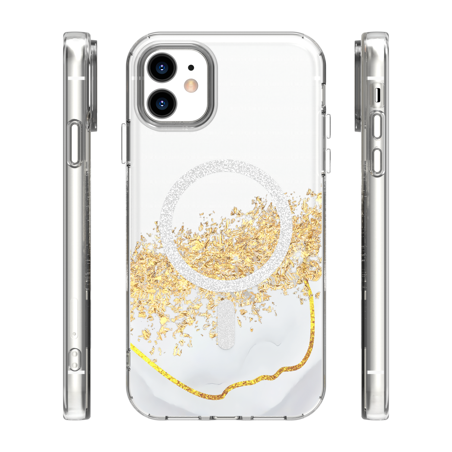 Coque Epoxy Mag pour iPhone 11 blanc