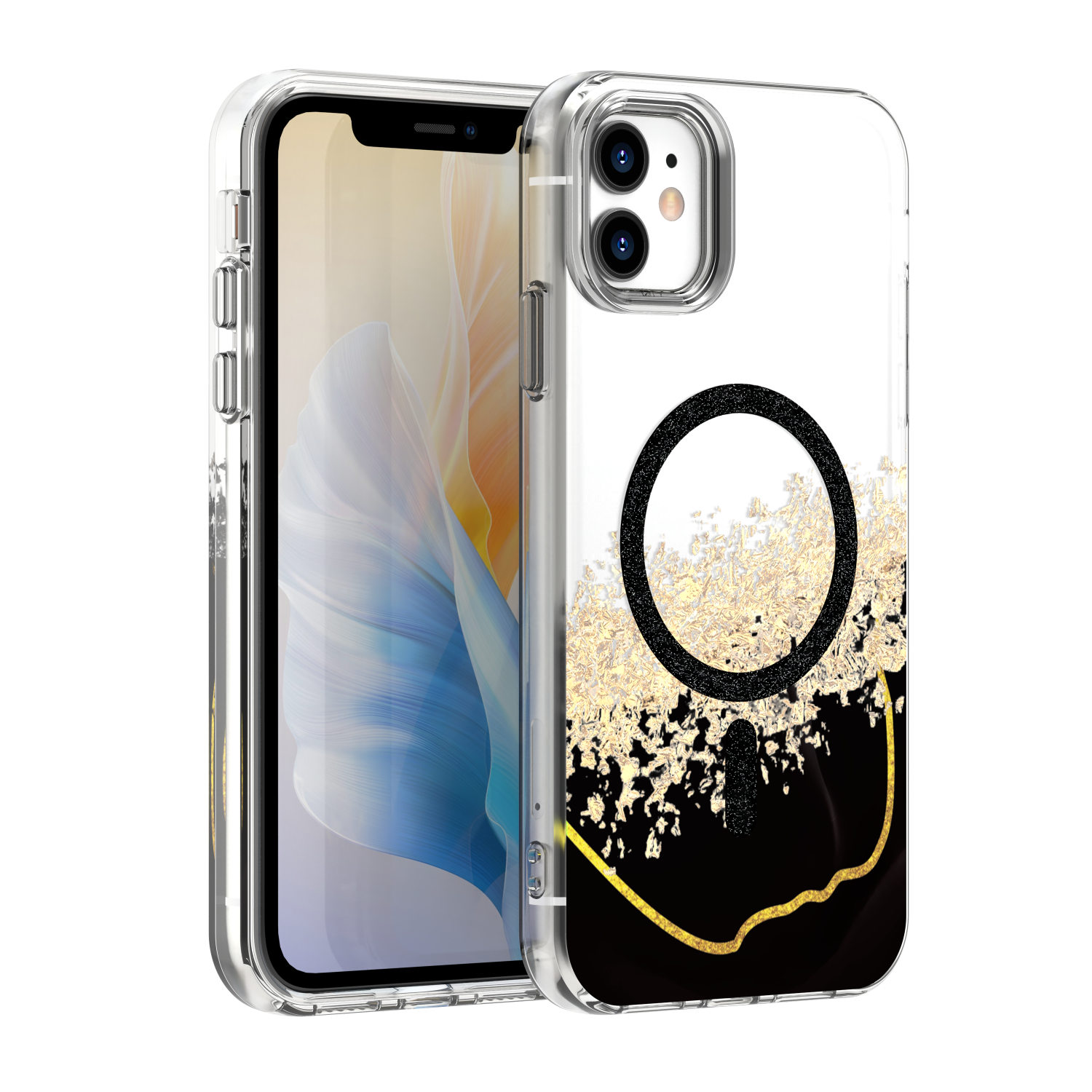 Coque Epoxy Mag pour iPhone 11 noir