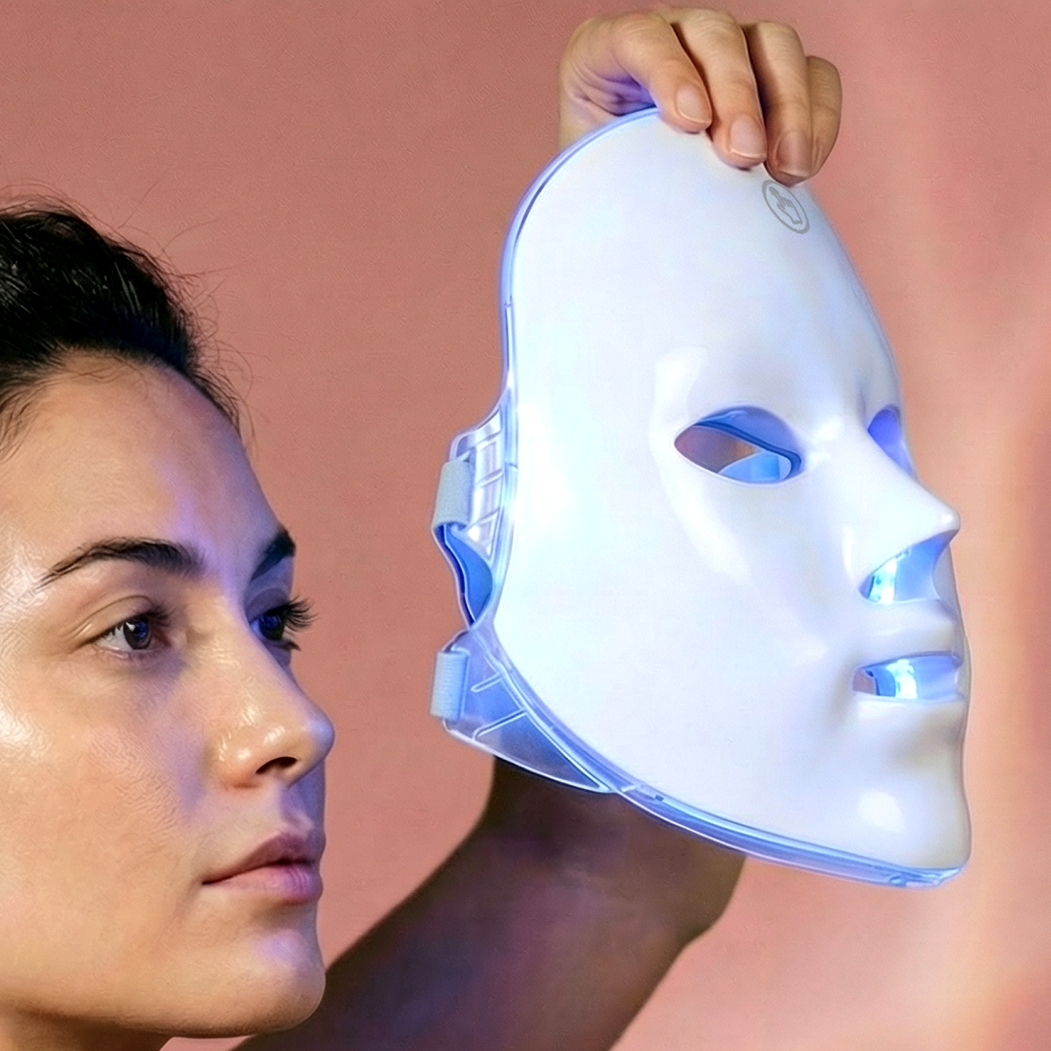 Marielle LED Light Therapy Mask MML white