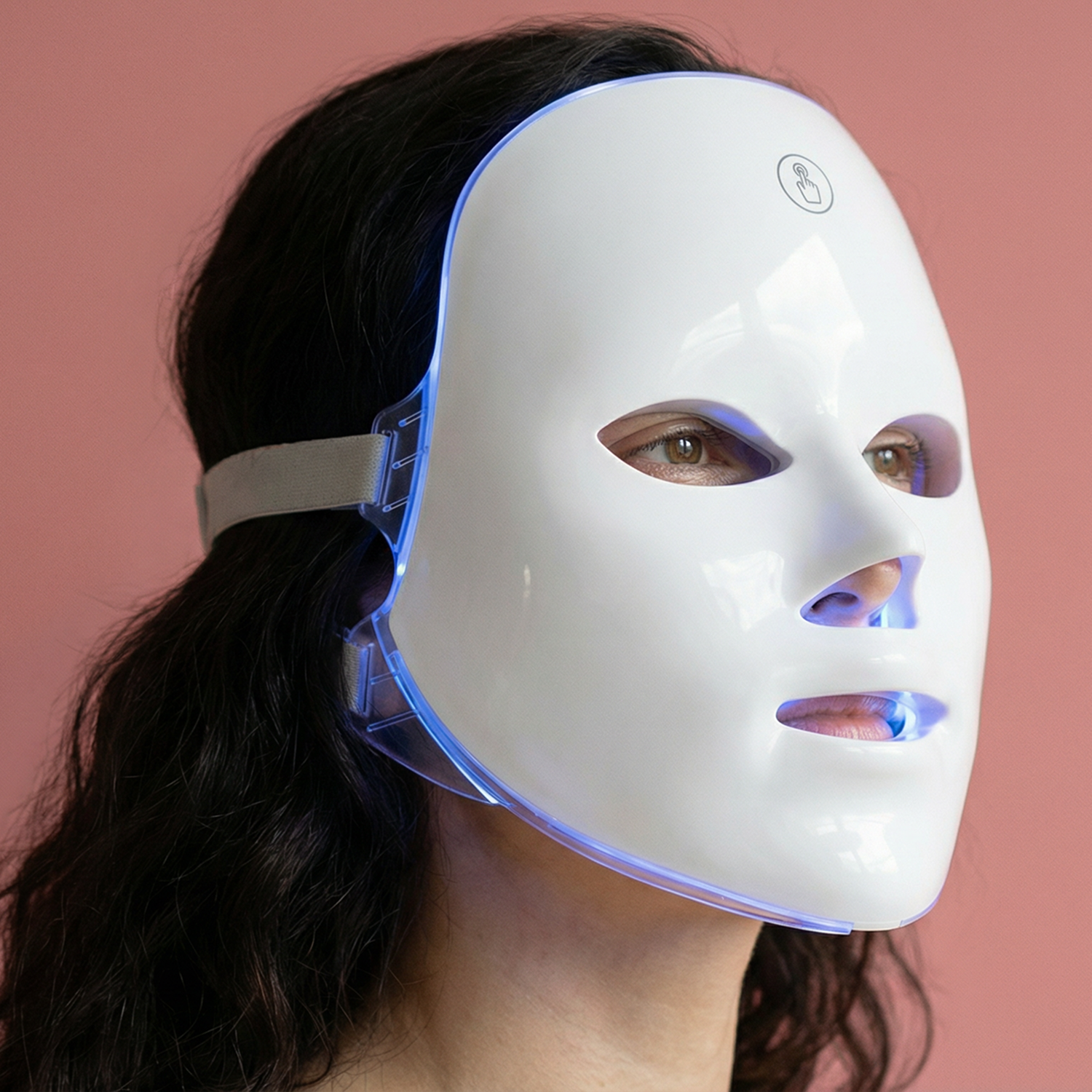 Marielle LED Light Therapy Mask MML white