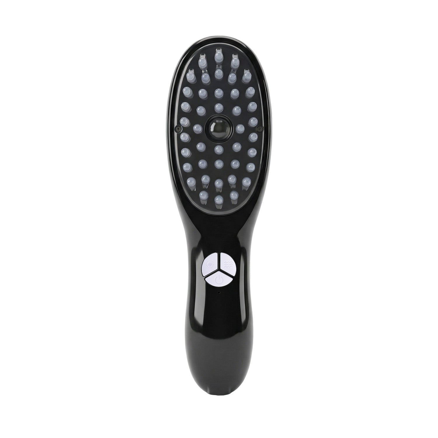 Marielle head massage brush with steam and light function MSMPS black