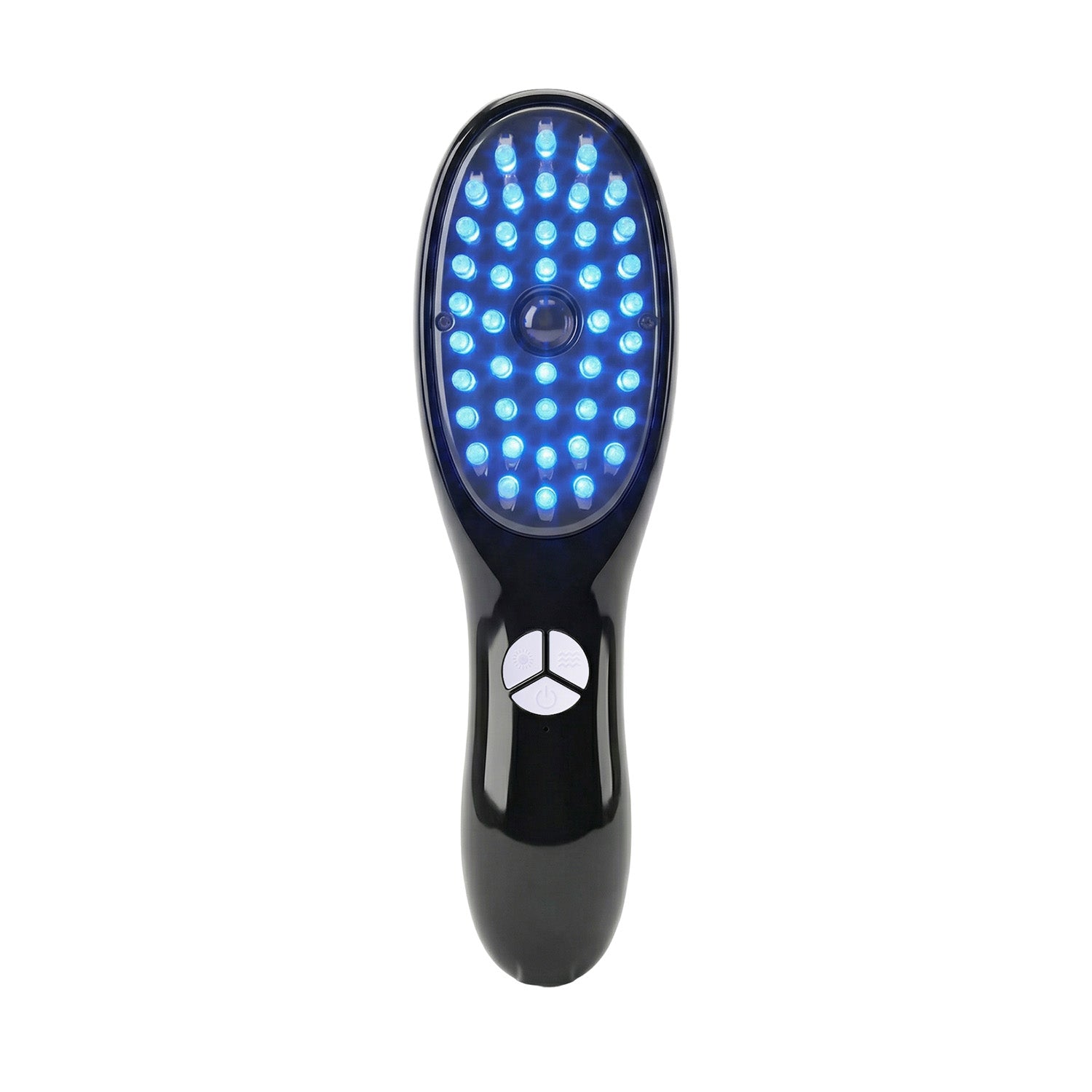 Marielle head massage brush with steam and light function MSMPS black