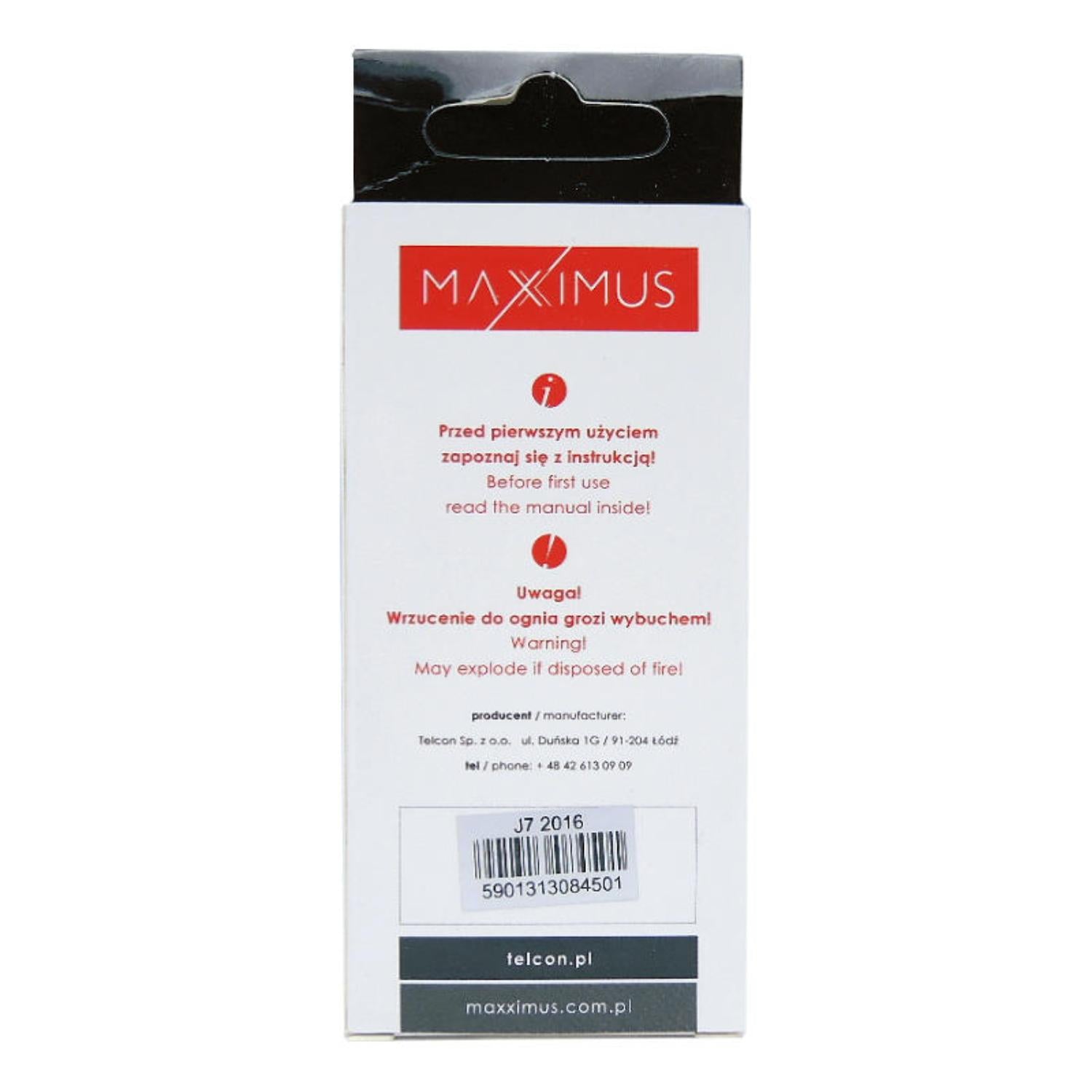 Bateria MAXXIMUS do SAMSUNGA J710 J7 2016 3300 mAh