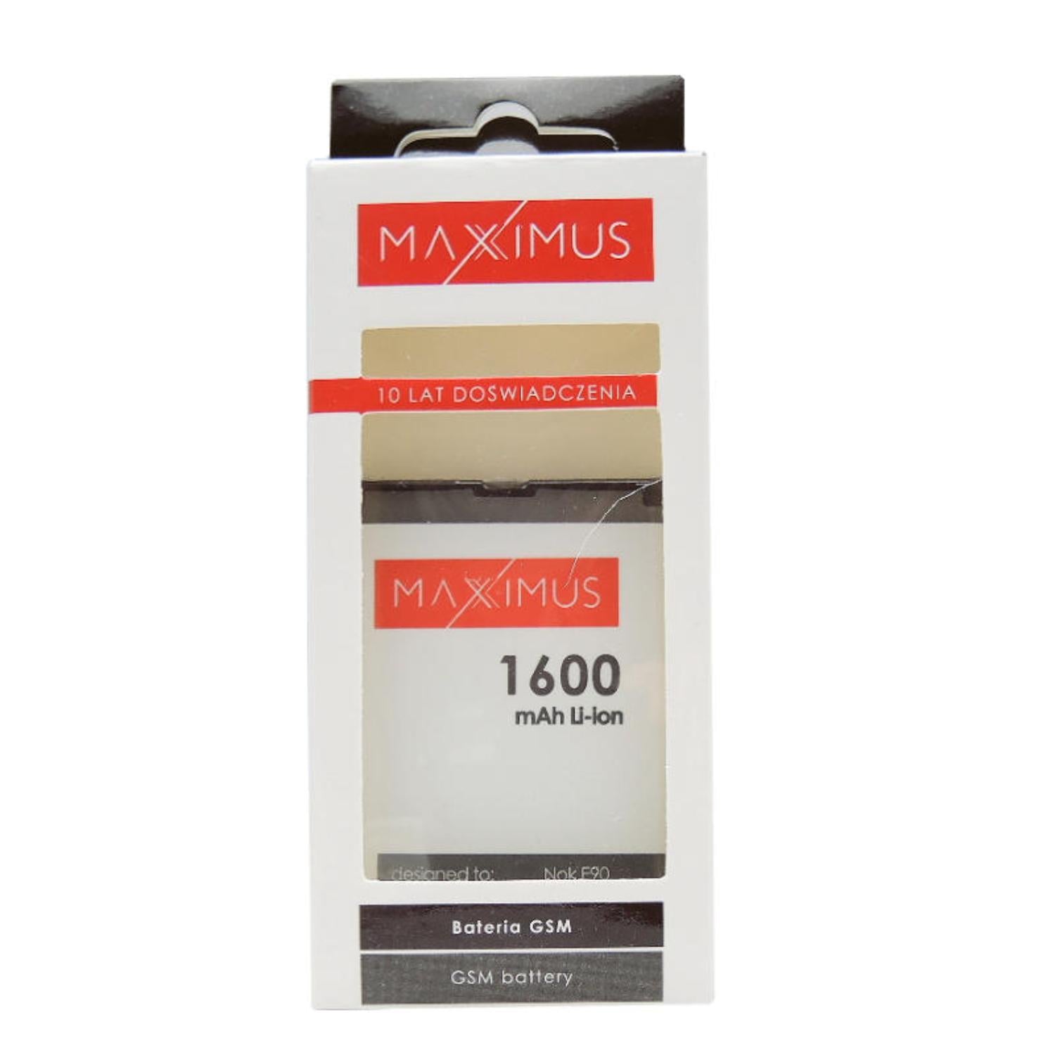 BAT. MAXXIMUS NOK E52/E90 1600 LIONE55/E63/E71/E72/N97
