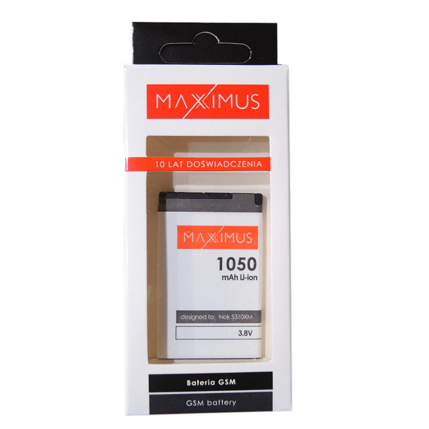 BAT. MAXXIMUS NOK 5310XM 1050 LIONX3/7230