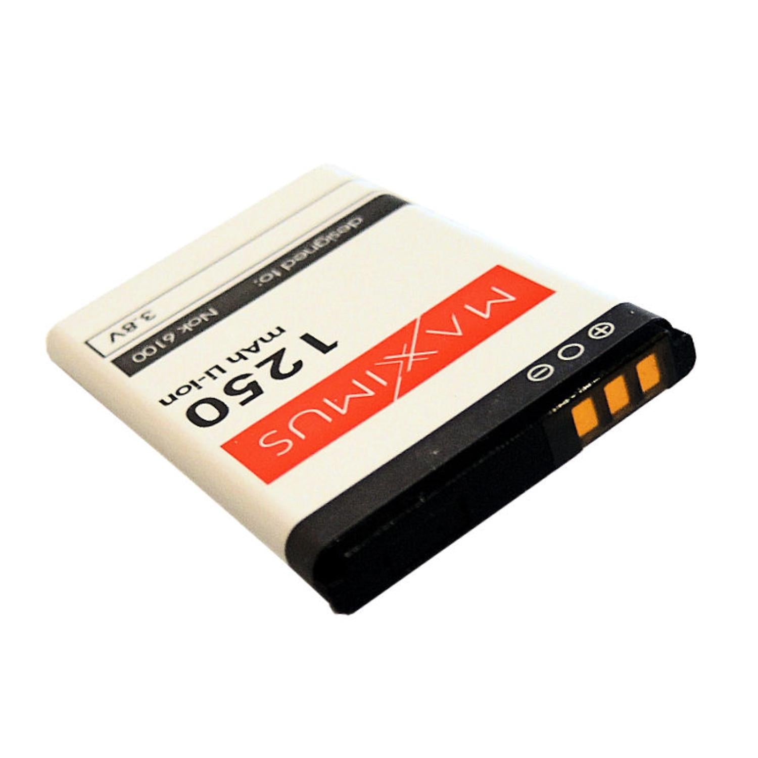 Batterie Maxximus pour Nokia 6100/6300 — 1250 mAh