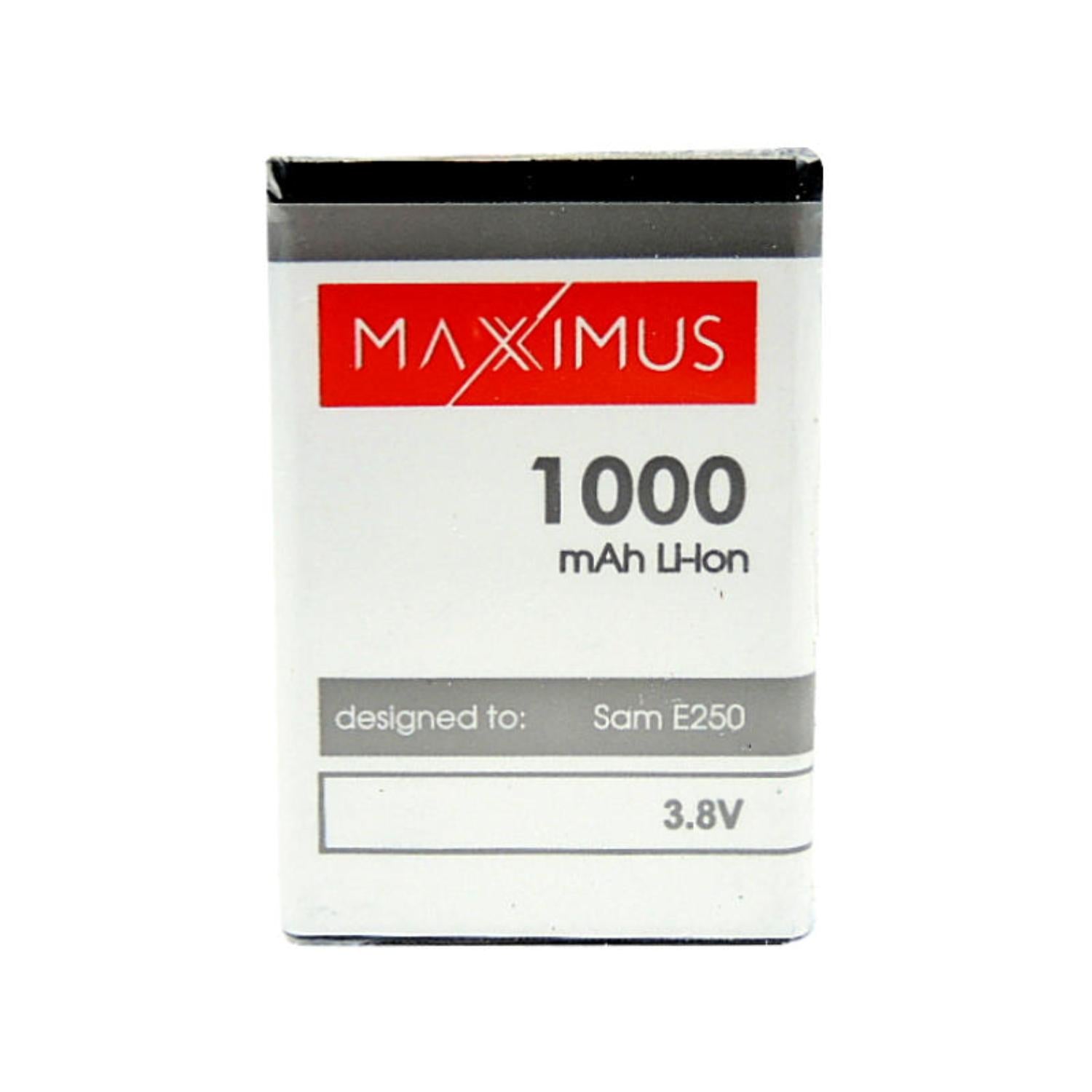 Batterie Maxximus pour Samsung E250 — 1000 mAh