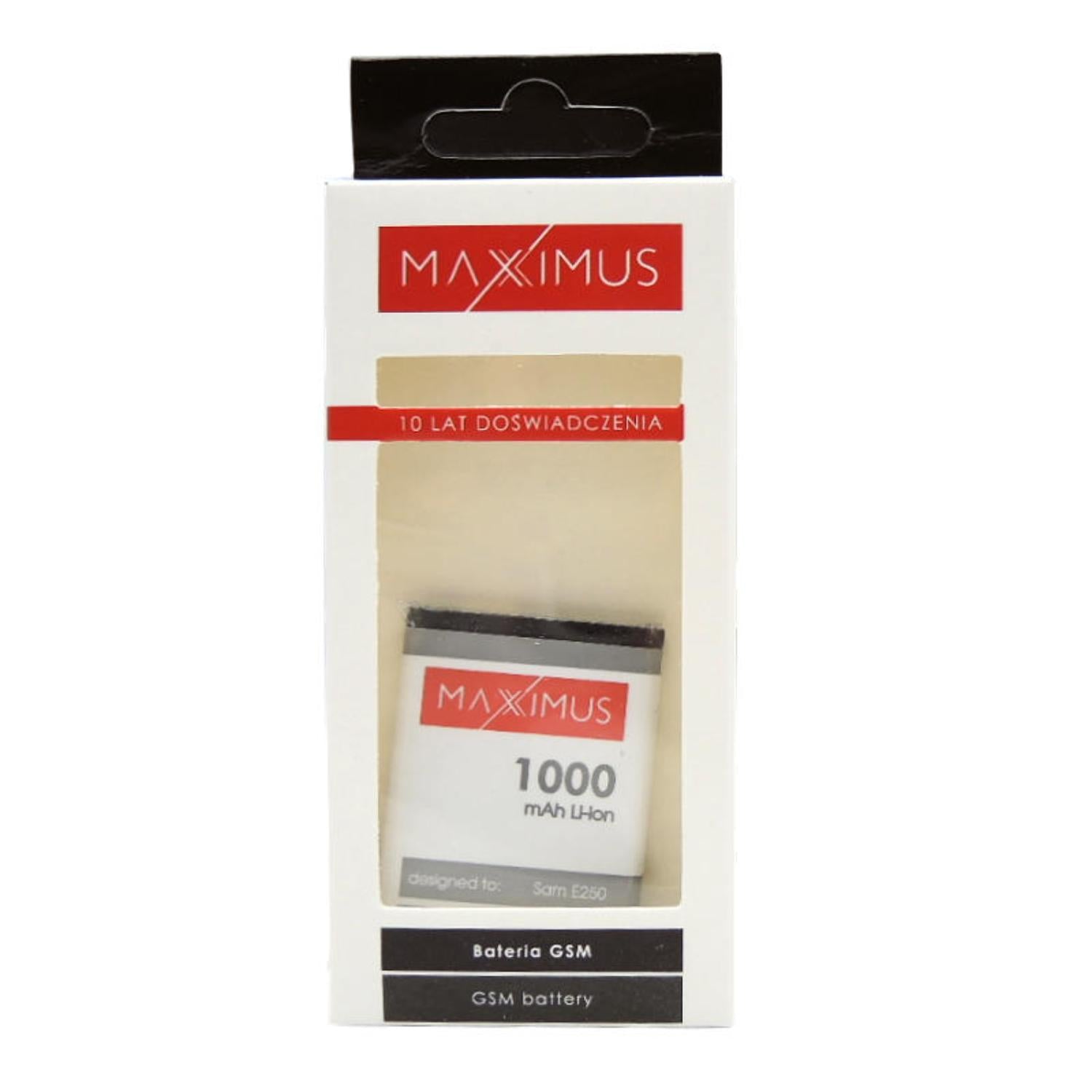 Batterie Maxximus pour Samsung E250 — 1000 mAh