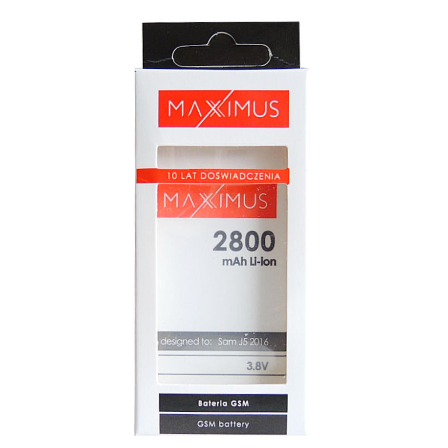 BAT. MAXXIMUS SAM J5 2900mAh