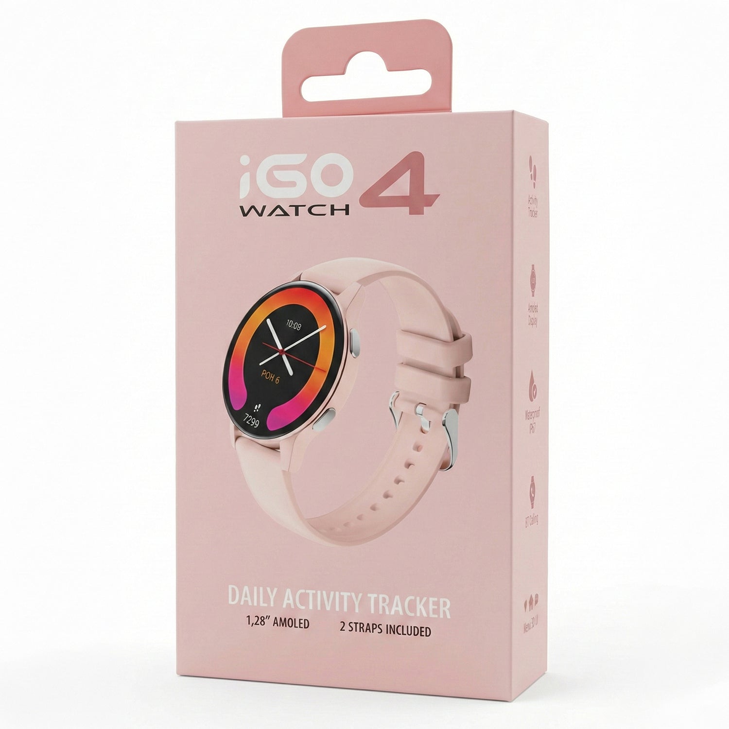 Forever smartwatch iGo Watch 4! JW-600 Powder Pink