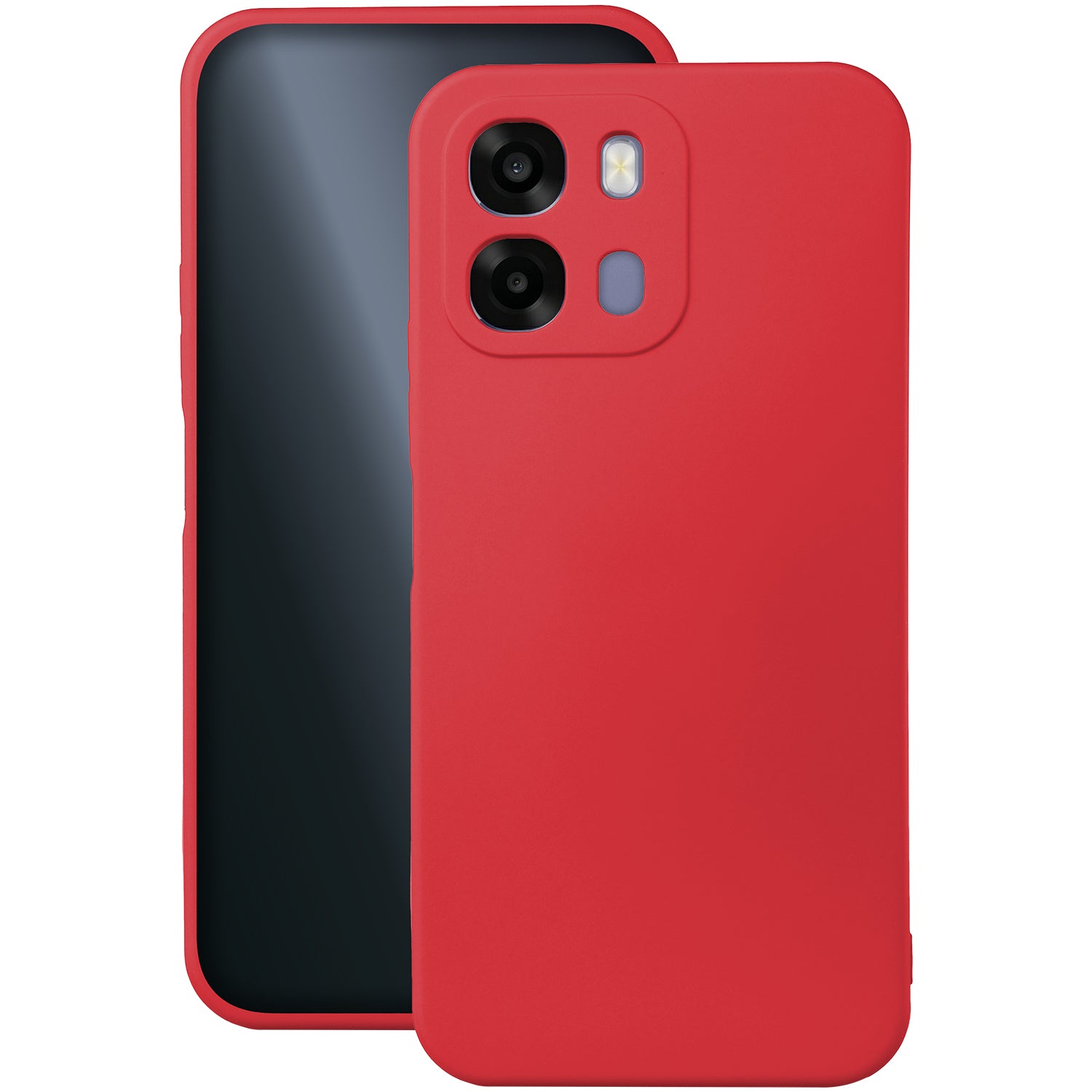 Silicon case for Oppo A6 4G / A6 5G / A6X 4G / A6X 5G / A6S 4G / A6S 5G Global red