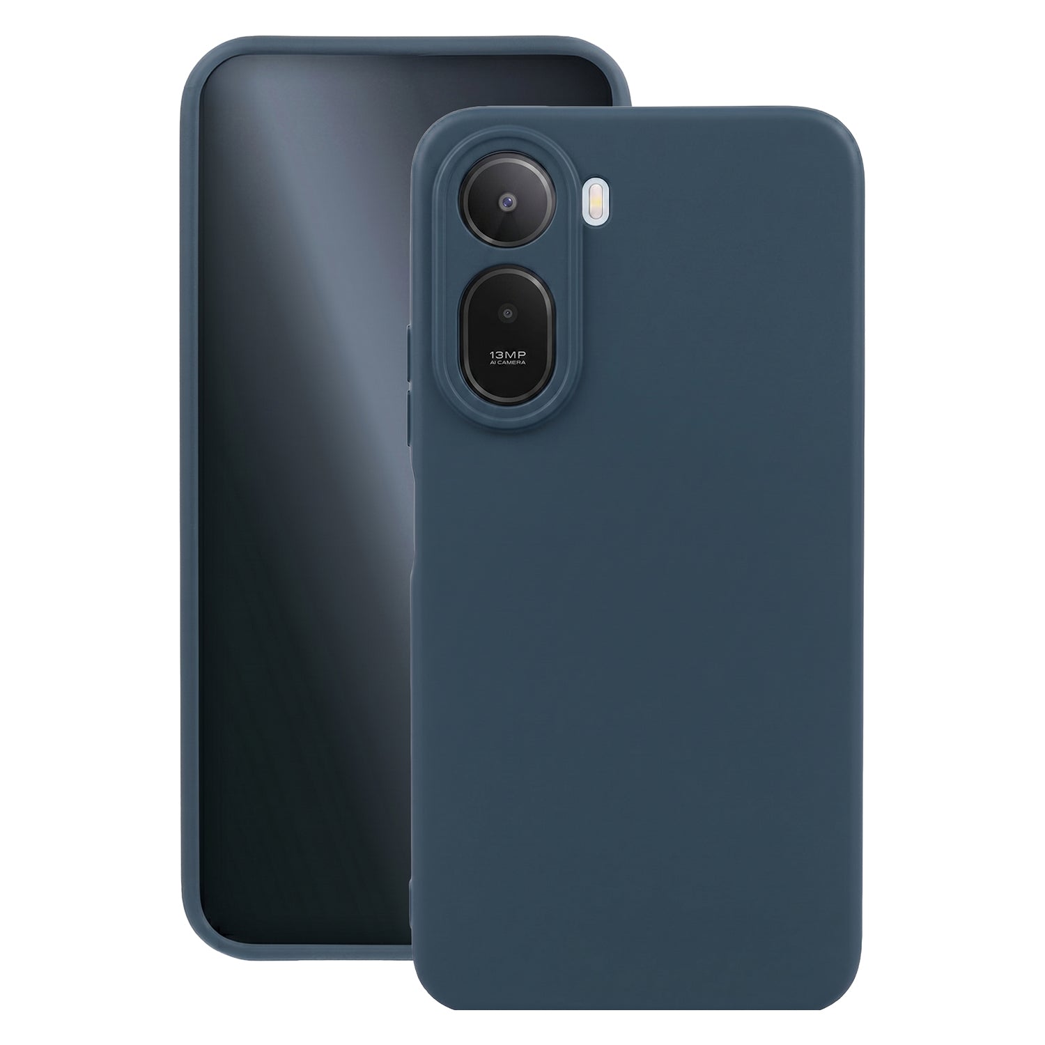 Matt TPU case for Xiaomi Redmi A7 Pro dark blue