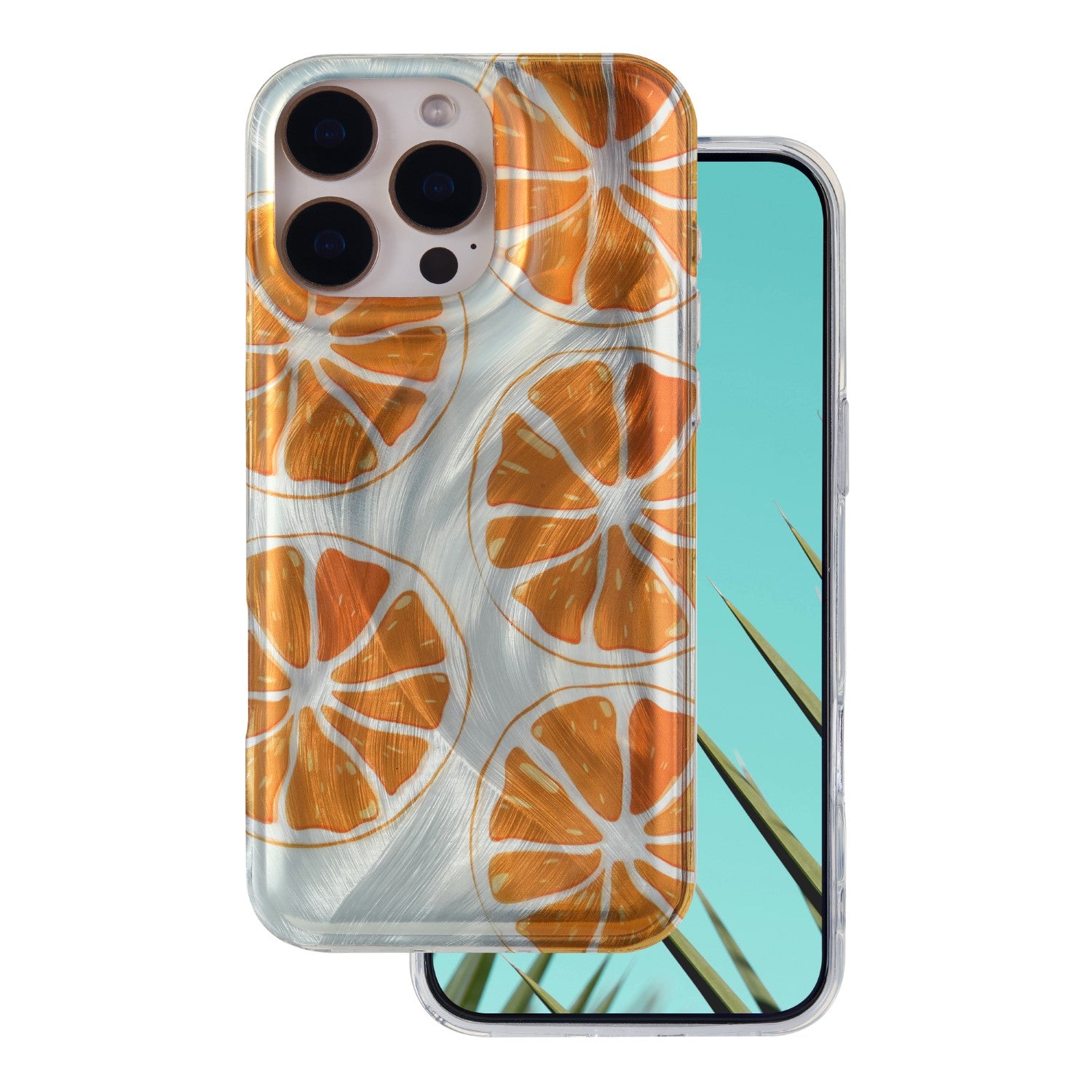 Ultra Trendy Summer case for iPhone 16 Pro Max 6,9" orange