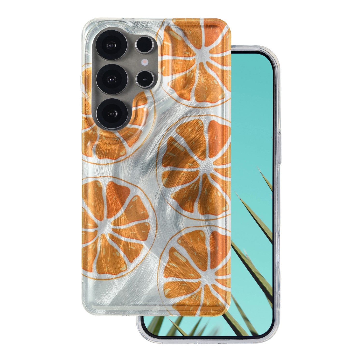 Ultra Trendy Summer case for Samsung Galaxy S25 Ultra orange